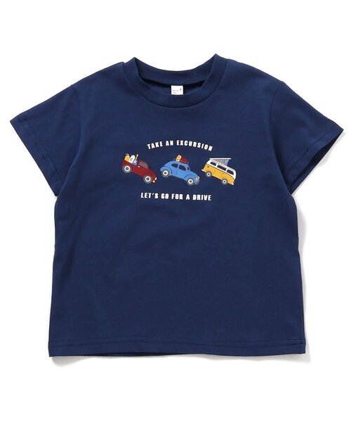 apres les cours（アプレレクール）の「バラエティ半袖Tシャツ/7days Style（Tシャツ/カットソー・キッズ・その他2/ラベンダー/ミント/ネイビー/オレンジ/イエロー/ピンク/レッド/ブラック/アイボリー・80/90/100/110/120/130/140）」の22枚目の写真