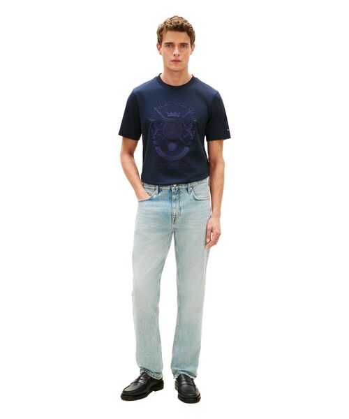 TOMMY HILFIGER(トミーヒルフィガー)の「カントリークラブインターロックTシャツ(Tシャツ/カットソー・メンズ・マルチ/ホワイト・MEDIUM/X-LARGE/LARGE/SMALL)」の4枚目の写真