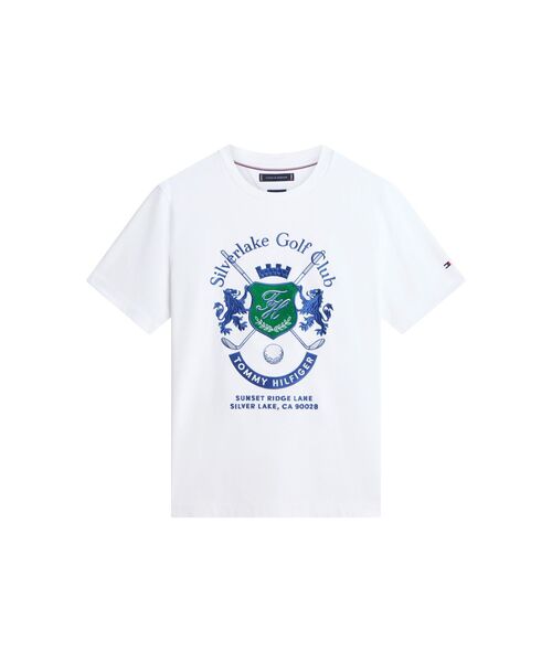 TOMMY HILFIGER(トミーヒルフィガー)の「カントリークラブインターロックTシャツ(Tシャツ/カットソー・メンズ・マルチ/ホワイト・MEDIUM/X-LARGE/LARGE/SMALL)」の10枚目の写真