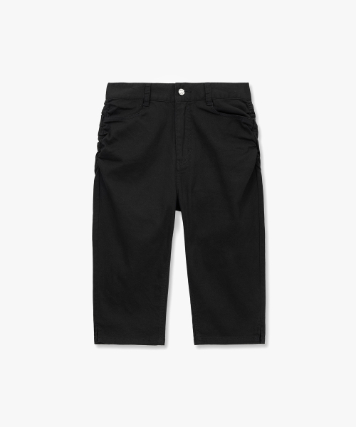 MONGDOL(モンドル)の「サイドシャーリングカプリパンツブラックMDPT081BLACK(その他パンツ・レディース・その他・SMALL/MEDIUM/LARGE)」の8枚目の写真