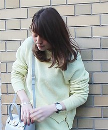 LIMITLESS LUXURY | ZIPニットプルオーバー◆(ニット/セーター)