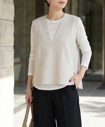 STYLE DELI | 切りっぱなしハギラインベスト(ベスト)