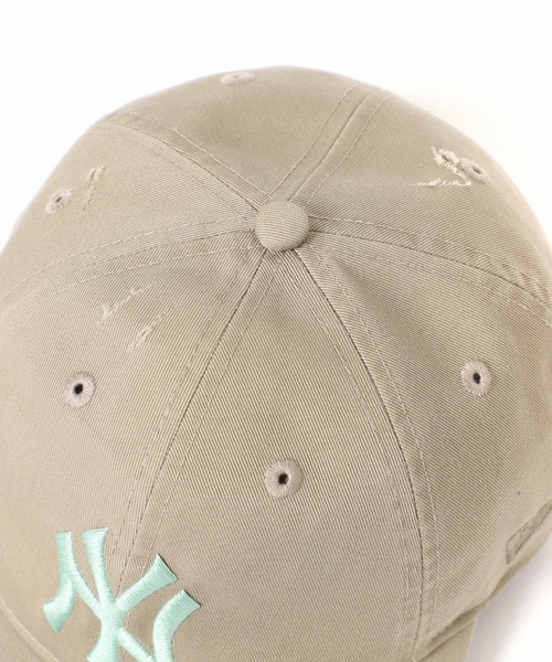 NEW ERA（ニューエラ）の「NEW ERA / ニューエラ 別注 9THIRTY(TM) ハードウォッシュ ヤンキース（キャップ・メンズ・グリーン/グレー系その他・FREE）」の10枚目の写真