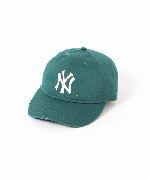 NEW ERA（ニューエラ）の「NEW ERA / ニューエラ 別注 9THIRTY(TM) ハードウォッシュ ヤンキース（キャップ・メンズ・グリーン/グレー系その他・FREE）」の17枚目の写真