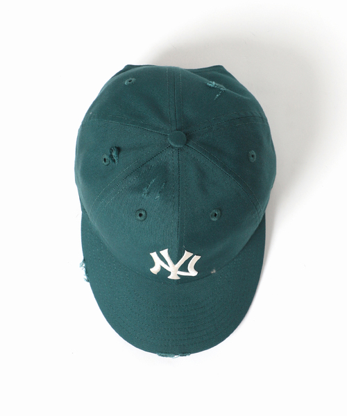 NEW ERA（ニューエラ）の「NEW ERA / ニューエラ 別注 9THIRTY(TM) ハードウォッシュ ヤンキース（キャップ・メンズ・グリーン/グレー系その他・FREE）」の21枚目の写真