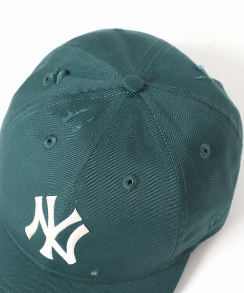 NEW ERA（ニューエラ）の「NEW ERA / ニューエラ 別注 9THIRTY(TM) ハードウォッシュ ヤンキース（キャップ・メンズ・グリーン/グレー系その他・FREE）」の22枚目の写真