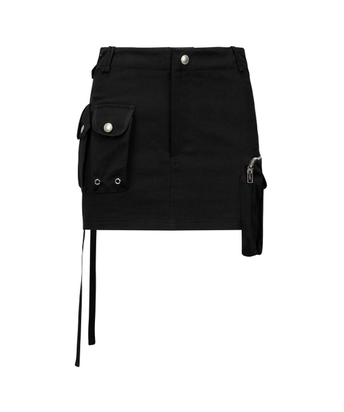 NACHE(ナチェ)の「STRAP CARGO MINI SKIRT BLACK(スカート・レディース・その他・1/0)」の3枚目の写真