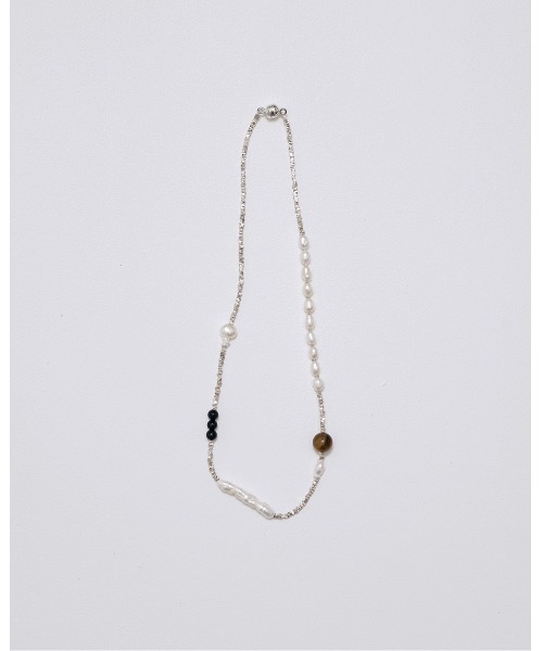 TODAYFUL（トゥデイフル）の「Asymmetry Pearl Choker（チョーカー・レディース・シルバー・FREE）」の5枚目の写真