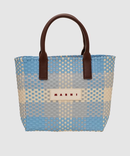 美品MARNI ロープハンドル付きMARCELサマーバッグ MARNI - ロープハンドル付き MARCELサマーバッグ/ショッピングバッグ