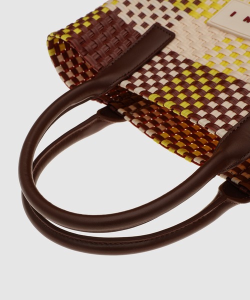 MARNI（マルニ）の「CHECK / バスケットバッグ（ハンドバッグ・レディース・イエロー系/ブルー系・ONE SIZE）」の5枚目の写真