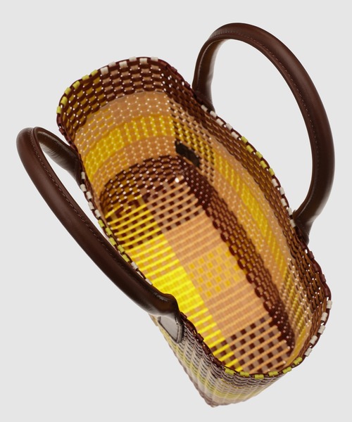 MARNI（マルニ）の「CHECK / バスケットバッグ（ハンドバッグ・レディース・イエロー系/ブルー系・ONE SIZE）」の6枚目の写真