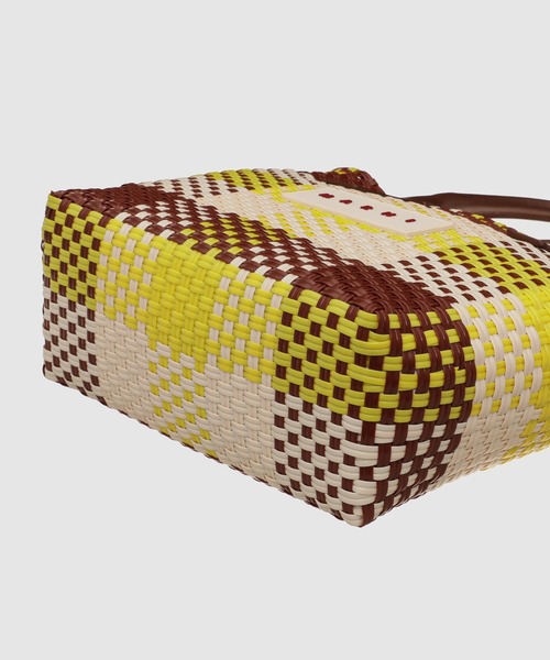 MARNI（マルニ）の「CHECK / バスケットバッグ（ハンドバッグ・レディース・イエロー系/ブルー系・ONE SIZE）」の7枚目の写真