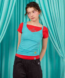 HERETIC（ヘレティック）の「ONE EDGE SLEEVELESS / aqua mint（Tシャツ/カットソー）」