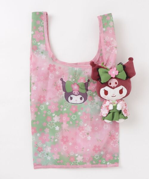 sanrio(サンリオ)の「【 sanrio / サンリオ 】 抹茶着物 ぬいぐるみエコバッグ NJI(エコバッグ/サブバッグ・レディース・その他1/その他2/その他3・FREE)」の2枚目の写真