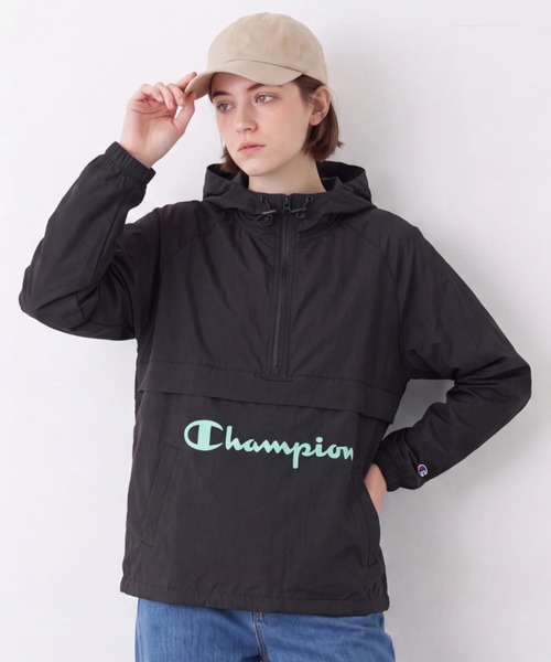 Champion(チャンピオン)の「【T18】【Champion/チャンピオン】ANORAK PARKER(マウンテンパーカー・メンズ・レッド/ブラック・MEDIUM/SMALL/LARGE)」の2枚目の写真