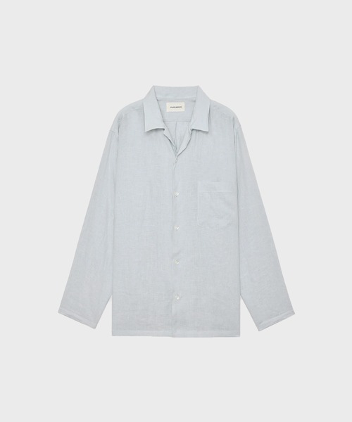 トップス markaware COMFORT FIT OPEN COLLAR SHIRT MARKAWARE/マーカウェア】COMFORT FIT OPEN COLLAR SHIRT/ヘンプ細布