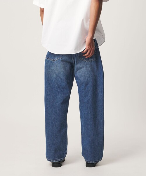 BEAUTY&YOUTH UNITED ARROWS(ビューティーアンドユースユナイテッドアローズ)の「フェード リラックス デニム 5ポケット NO.8(デニムパンツ・メンズ・ダークグレー/コバルトブルー・32inch/30inch/34inch/28inch)」の22枚目の写真