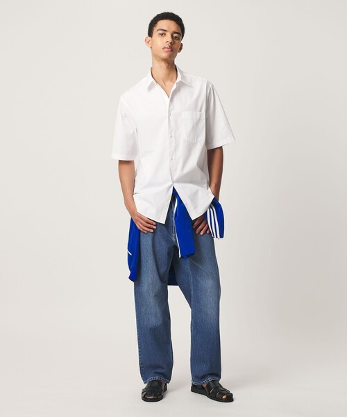 BEAUTY&YOUTH UNITED ARROWS(ビューティーアンドユースユナイテッドアローズ)の「フェード リラックス デニム 5ポケット NO.8(デニムパンツ・メンズ・ダークグレー/コバルトブルー・32inch/30inch/34inch/28inch)」の21枚目の写真