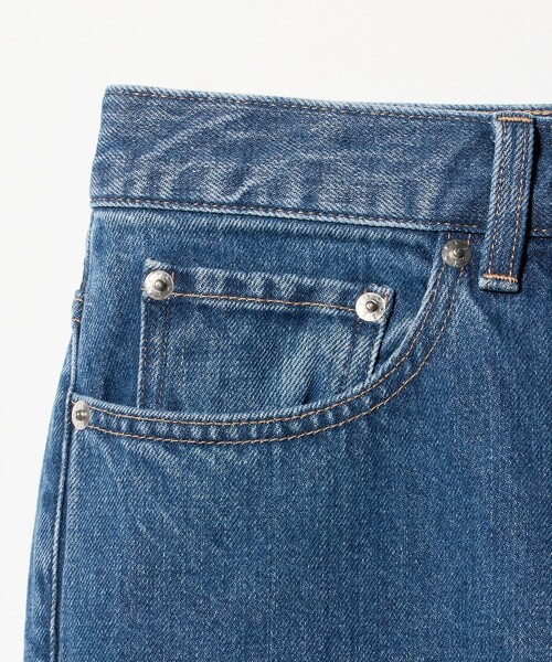 BEAUTY&YOUTH UNITED ARROWS(ビューティーアンドユースユナイテッドアローズ)の「フェード リラックス デニム 5ポケット NO.8(デニムパンツ・メンズ・ダークグレー/コバルトブルー・32inch/30inch/34inch/28inch)」の13枚目の写真