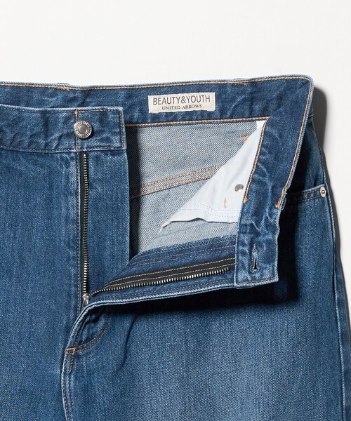 BEAUTY&YOUTH UNITED ARROWS(ビューティーアンドユースユナイテッドアローズ)の「フェード リラックス デニム 5ポケット NO.8(デニムパンツ・メンズ・ダークグレー/コバルトブルー・32inch/30inch/34inch/28inch)」の11枚目の写真