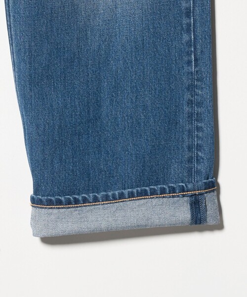 BEAUTY&YOUTH UNITED ARROWS(ビューティーアンドユースユナイテッドアローズ)の「フェード リラックス デニム 5ポケット NO.8(デニムパンツ・メンズ・ダークグレー/コバルトブルー・32inch/30inch/34inch/28inch)」の9枚目の写真