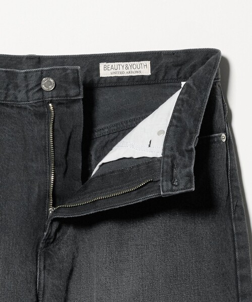 BEAUTY&YOUTH UNITED ARROWS(ビューティーアンドユースユナイテッドアローズ)の「フェード リラックス デニム 5ポケット NO.8(デニムパンツ・メンズ・ダークグレー/コバルトブルー・32inch/30inch/34inch/28inch)」の6枚目の写真