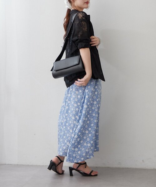 Another Branch olive des olive（アナザーブランチオリーブデオリーブ）の「【India series】アソート柄キャミワンピ（ワンピース・レディース・グレー/ブラック/グリーン/ネイビー/マスタード・FREE）」の12枚目の写真