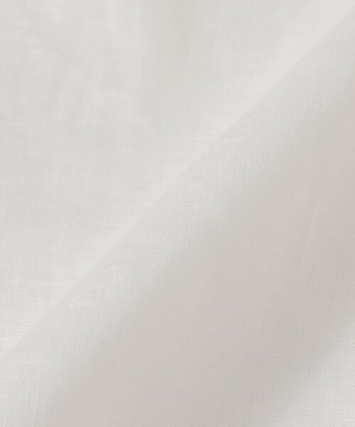 MACKINTOSH LONDON(マッキントッシュ ロンドン)の「リネンストレッチブラウス(シャツ/ブラウス・レディース・ブルー系その他4/ブラック/オフホワイト/ベージュ・40/38)」の6枚目の写真