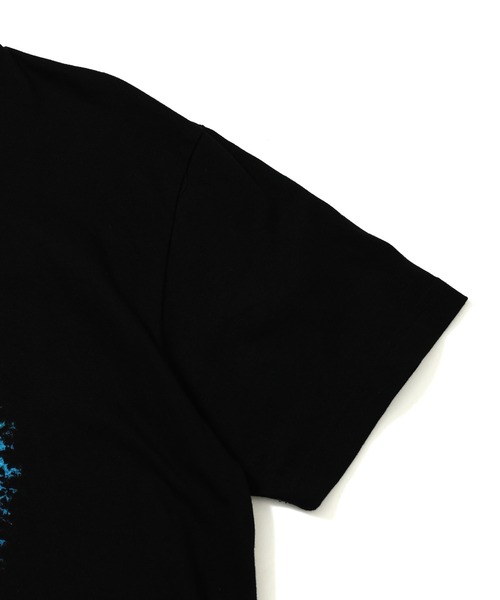 ＪＵＧＬＡＮＳ（ユグランス）の「David Bowie デヴィッドボウイ 半袖 プリント アーティスト Tシャツ ブラック（Tシャツ/カットソー・メンズ・ブラック・M/L/XL）」の5枚目の写真