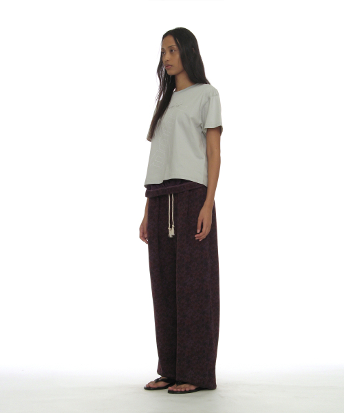 PARTIMENTO WOMEN(パルティメントウィメン)の「DBRプリントレギュラーティー_ミント(Tシャツ/カットソー・レディース・その他・OS)」の3枚目の写真