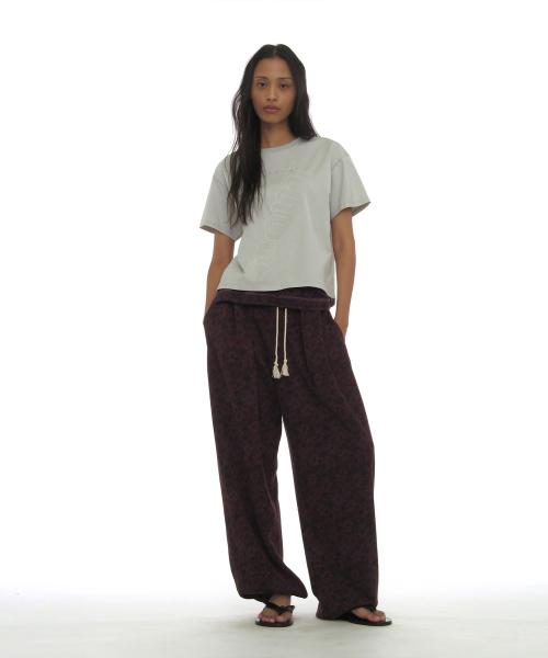 PARTIMENTO WOMEN(パルティメントウィメン)の「DBRプリントレギュラーティー_ミント(Tシャツ/カットソー・レディース・その他・OS)」の5枚目の写真