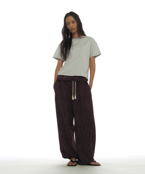 PARTIMENTO WOMEN(パルティメントウィメン)の「DBRプリントレギュラーティー_ミント(Tシャツ/カットソー・レディース・その他・OS)」の7枚目の写真