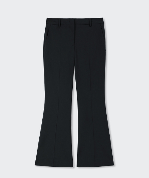 MUSINSA STANDARD WOMAN（ムシンサスタンダードウーマン）の「[クールタンダード] ウィメンズ ローライズ フレア スラックス [ブラック]（スラックス・レディース・その他・31/32/34/25/26/27/28/29/30/24）」の16枚目の写真