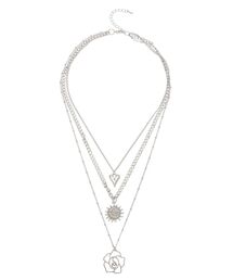 EVRIS（エヴリス）の「RANDOM CHAIN 3連 ネックレス（ネックレス）」