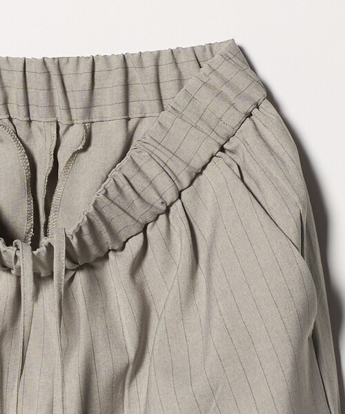 A DAY IN THE LIFE UNITED ARROWS(アデイインザライフユナイテッドアローズ)の「キーネックブラウス+ワイドパンツ ‐ウォッシャブル‐<A DAY IN THE LIFE>(ワンピース・レディース・ネイビー/ベージュ/ブラック/グレー系・38/36)」の5枚目の写真