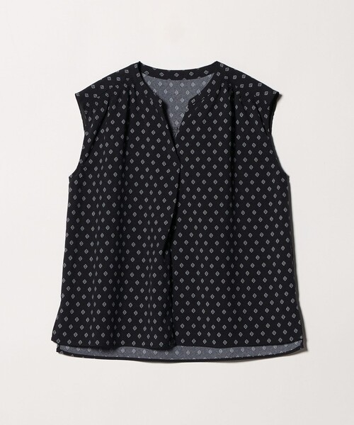 A DAY IN THE LIFE UNITED ARROWS(アデイインザライフユナイテッドアローズ)の「キーネックブラウス+ワイドパンツ ‐ウォッシャブル‐<A DAY IN THE LIFE>(ワンピース・レディース・ネイビー/ベージュ/ブラック/グレー系・38/36)」の13枚目の写真