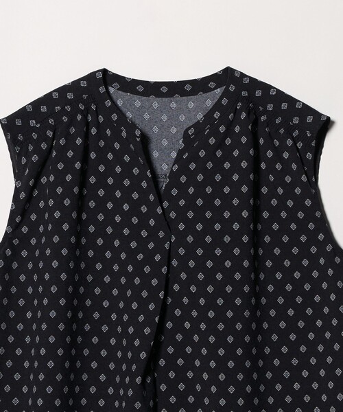 A DAY IN THE LIFE UNITED ARROWS(アデイインザライフユナイテッドアローズ)の「キーネックブラウス+ワイドパンツ ‐ウォッシャブル‐<A DAY IN THE LIFE>(ワンピース・レディース・ネイビー/ベージュ/ブラック/グレー系・38/36)」の14枚目の写真