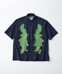 STUDIOUS（ステュディオス）の「【White Mountaineering/ホワイトマウンテニアリング】EMBROIDERY SHORT SLEEVE SHIRT（シャツ/ブラウス）」