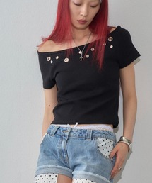 Tシャツ/カットソー（オフショルダー）ファッション通販 - ZOZOTOWN