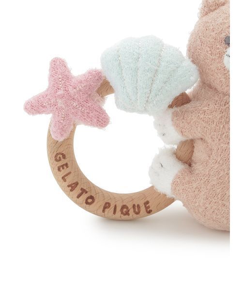 gelato pique(ジェラートピケ)の「【BABY】スムーズィーシーサイドキャットラトル(その他ベビー用品・キッズ・グレー/ブラウン・F)」の11枚目の写真