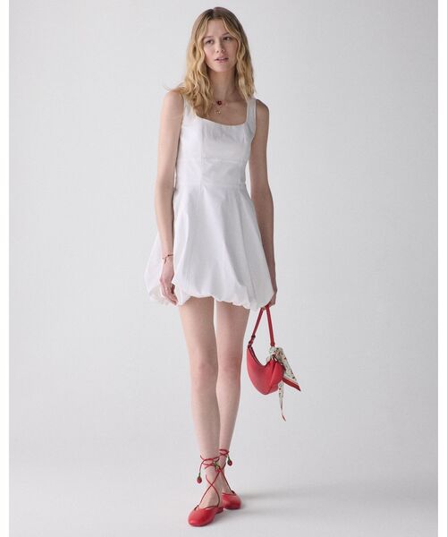 kate spade new york(ケイトスペード ニューヨーク)の「バブル ミニ ドレス(ワンピース・レディース・ホワイト・4/2/0)」の2枚目の写真