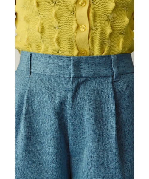 HeRIN.CYE(ヘリンドットサイ)の「Tweed butcher half pants / ツイードブッチャーハーフパンツ(その他パンツ・レディース・ブラック/ライトブルー/ベージュ・36/38)」の16枚目の写真
