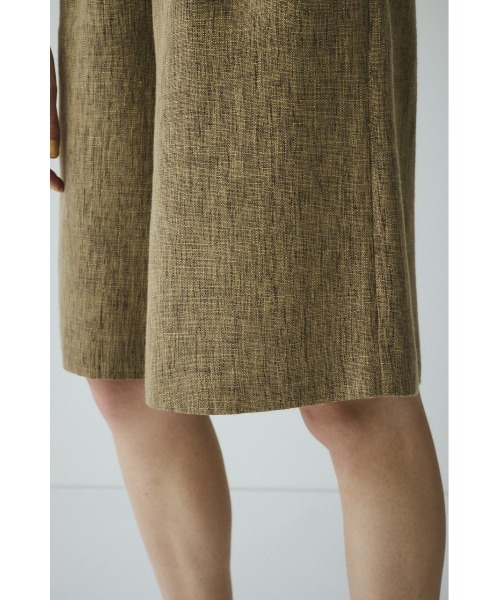 HeRIN.CYE(ヘリンドットサイ)の「Tweed butcher half pants / ツイードブッチャーハーフパンツ(その他パンツ・レディース・ブラック/ライトブルー/ベージュ・36/38)」の6枚目の写真
