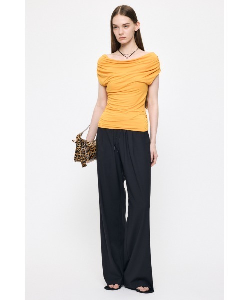 MOUSSY(マウジー)の「SUMMER トラックパンツ(その他パンツ・レディース・ブラック/ブラウン/ブルー系その他3・1/2)」の5枚目の写真