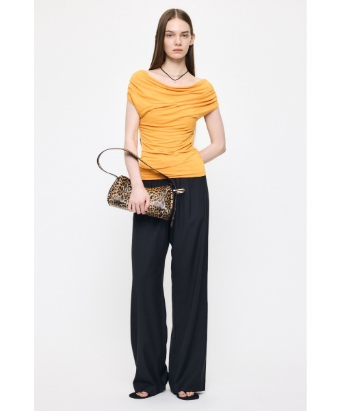 MOUSSY(マウジー)の「SUMMER トラックパンツ(その他パンツ・レディース・ブラック/ブラウン/ブルー系その他3・1/2)」の6枚目の写真