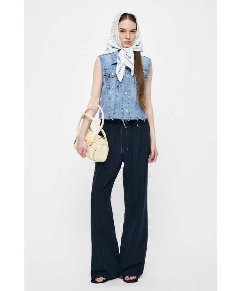 MOUSSY(マウジー)の「SUMMER トラックパンツ(その他パンツ・レディース・ブラック/ブラウン/ブルー系その他3・1/2)」の12枚目の写真