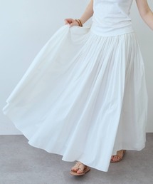 flaeu（フラユ）の「Cotton Gather Volume Skirt（スカート）」