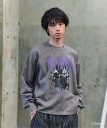 ILL'S（イルズ）の「【Disney villains / ディズニーヴィランズ】 Assembly LS Tee / ディズニーヴィランズ / アセンブリ ロングスリーブTシャツ（Tシャツ/カットソー）」