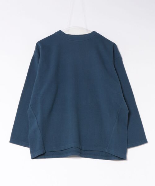 Plantation(プランテーション)の「ブロックインレイ / S(Tシャツ/カットソー・レディース・ブラック/オフホワイト/ブルー・M size)」の3枚目の写真
