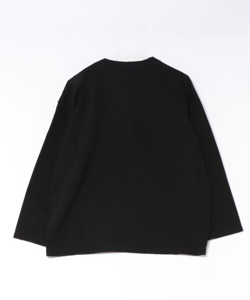 Plantation(プランテーション)の「ブロックインレイ / S(Tシャツ/カットソー・レディース・ブラック/オフホワイト/ブルー・M size)」の4枚目の写真
